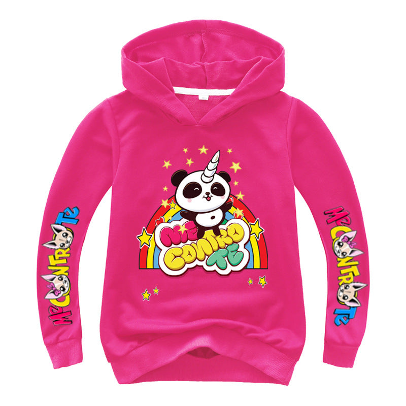 Sweat à capuche multicolore de dessin animé CUHK