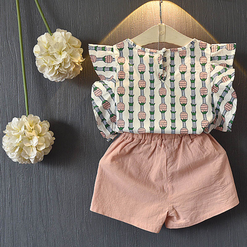 Ensemble haut et short fille
