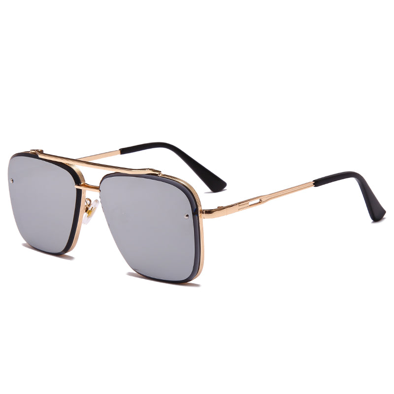 Lunettes de soleil en métal vintage