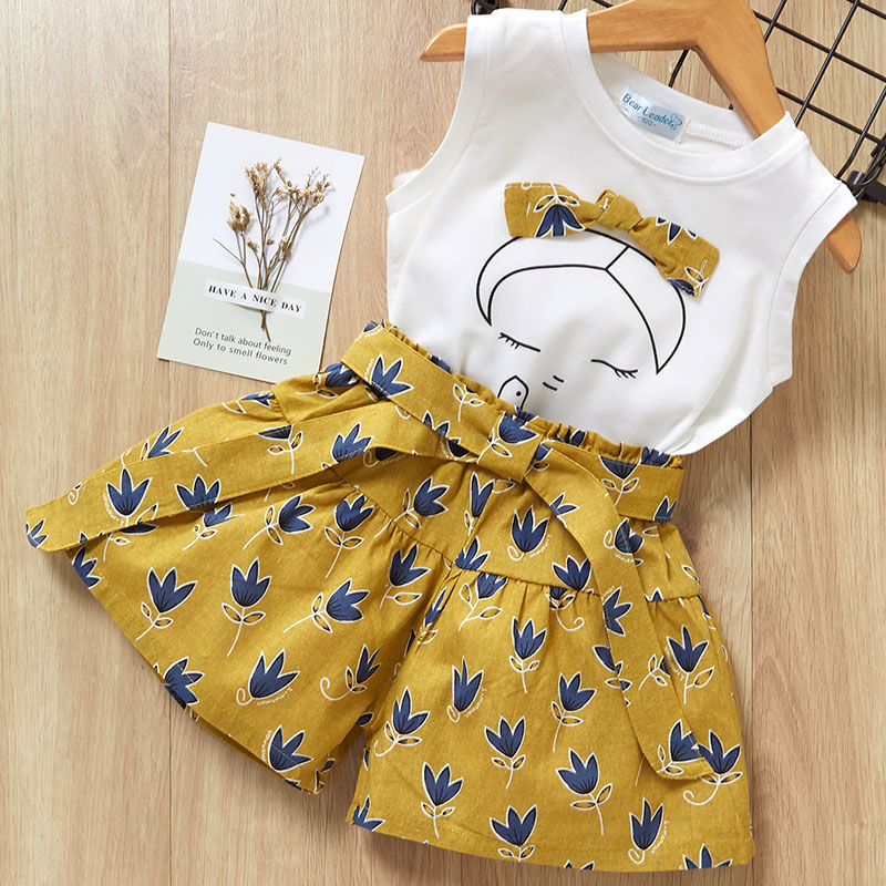 Ensemble haut et short fille