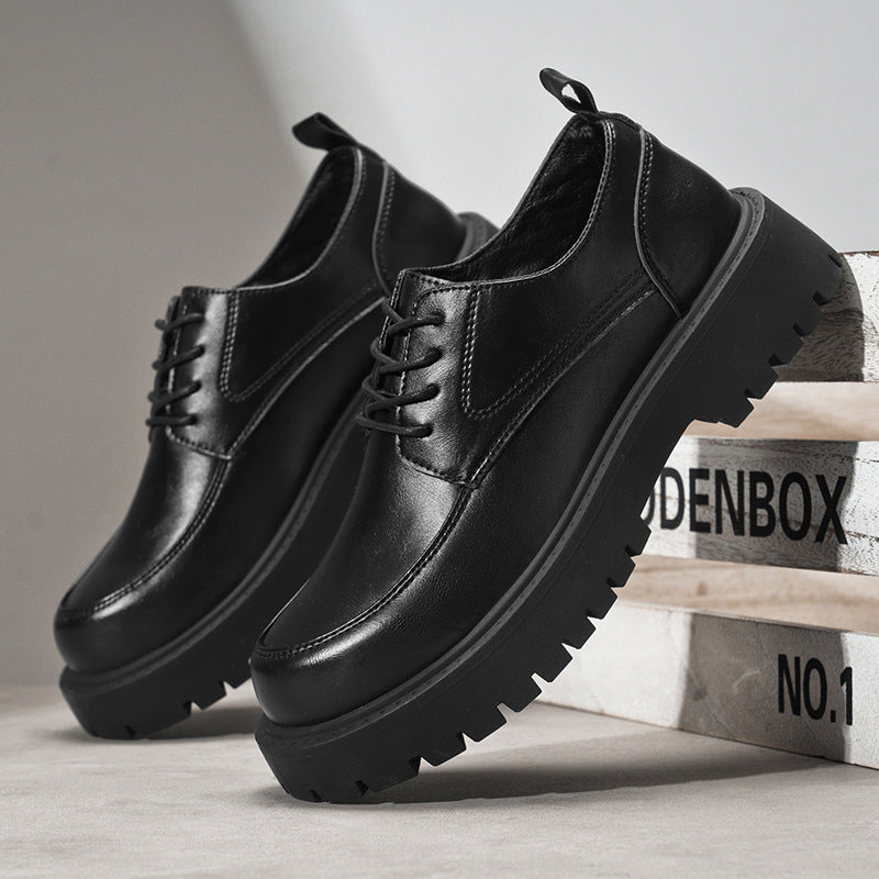 Chaussures élégantes en cuir souple pour homme