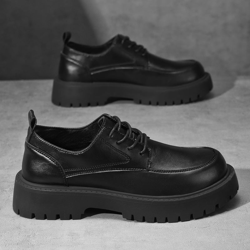 Chaussures élégantes en cuir souple pour homme