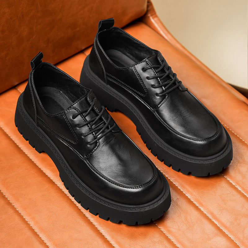 Chaussures élégantes en cuir souple pour homme