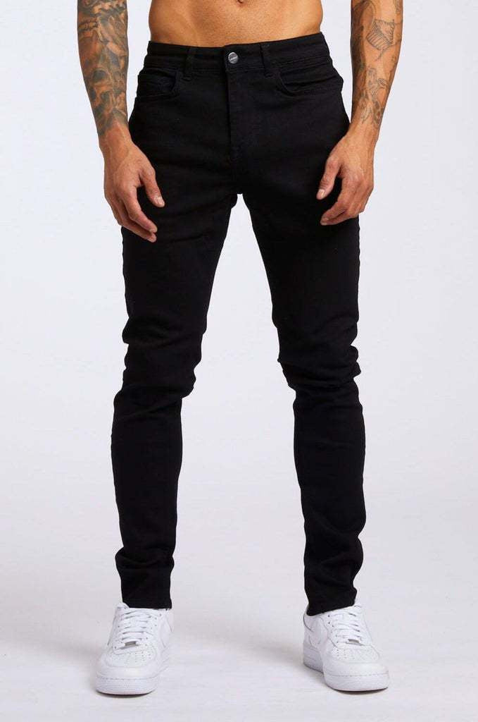 Nouveaux pantalons en jean homme coupe slim