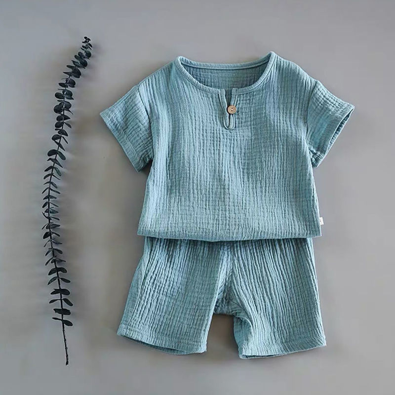 Ensemble d'été à manches courtes pour bébé garçon