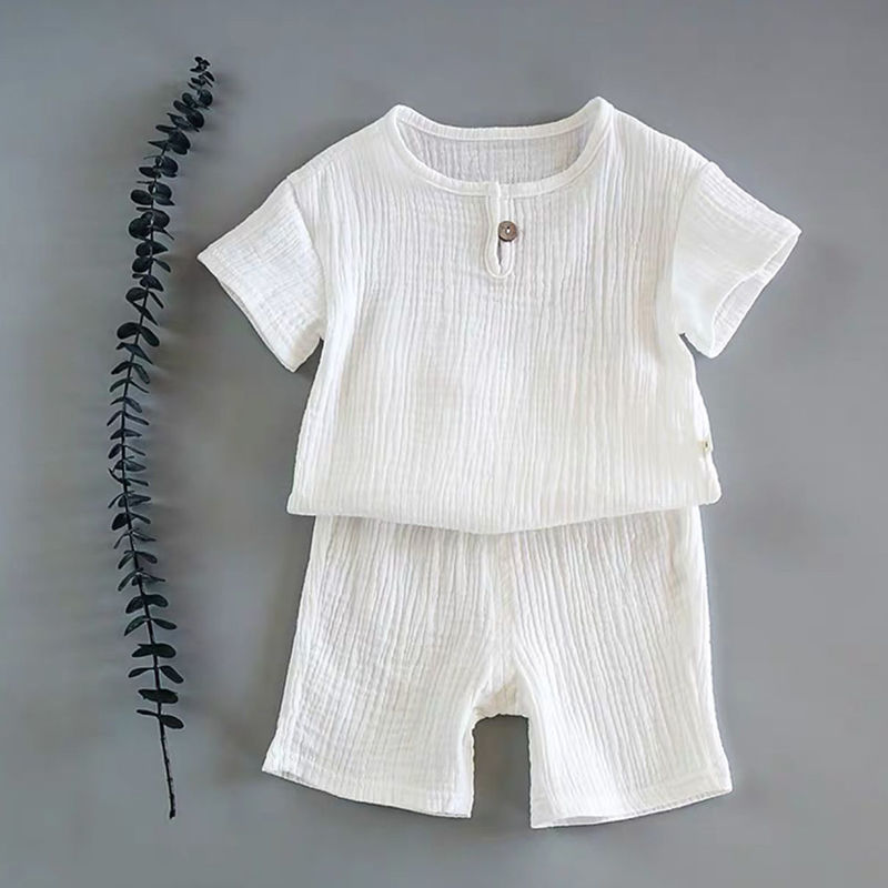 Ensemble d'été à manches courtes pour bébé garçon