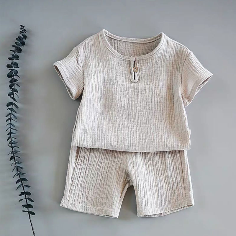 Ensemble d'été à manches courtes pour bébé garçon
