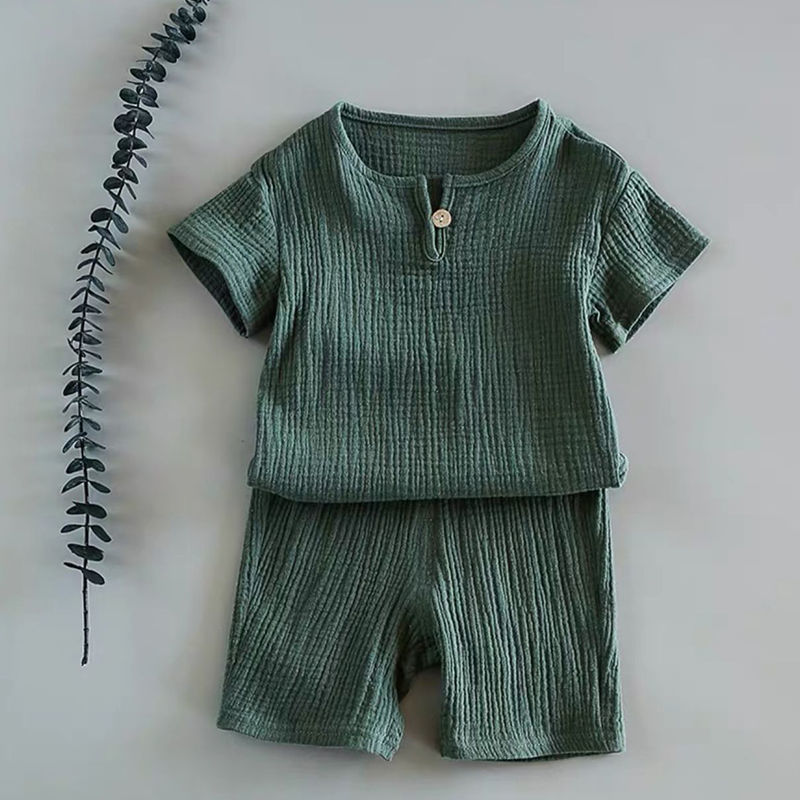 Ensemble d'été à manches courtes pour bébé garçon