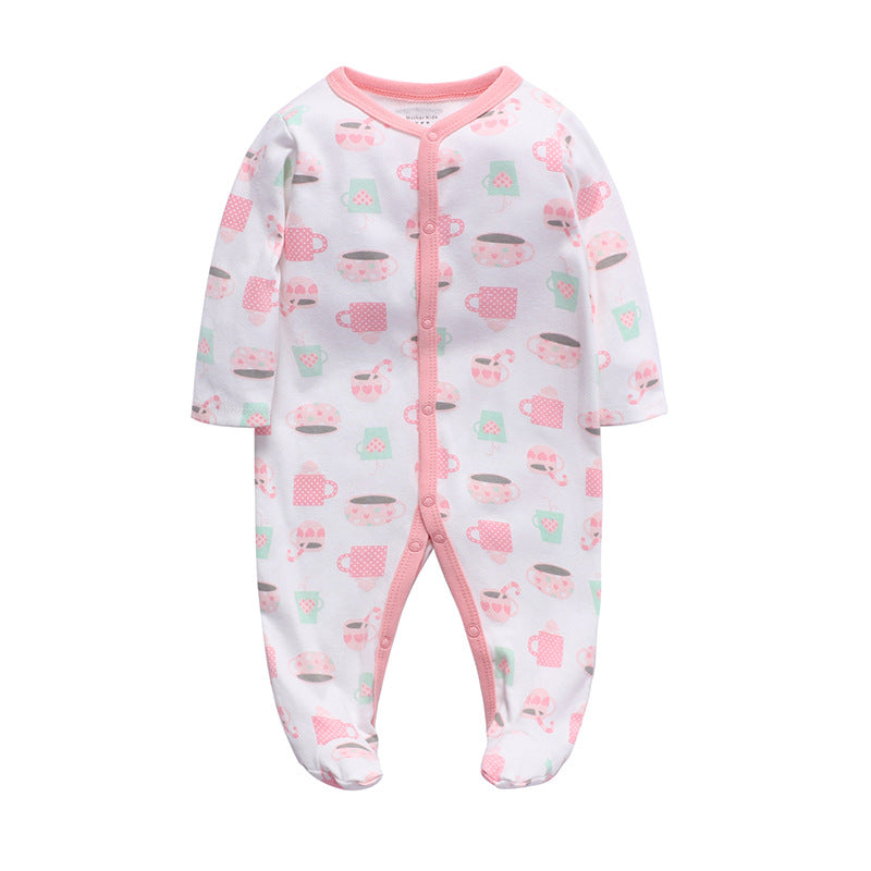 Vêtements pour bébé en une pièce en coton